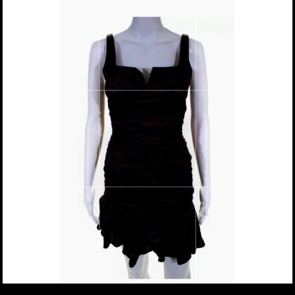 NEW BCBG Purple mini dress small